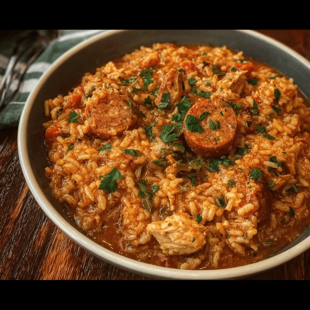 Slow Cooker Chicken Jambalaya
