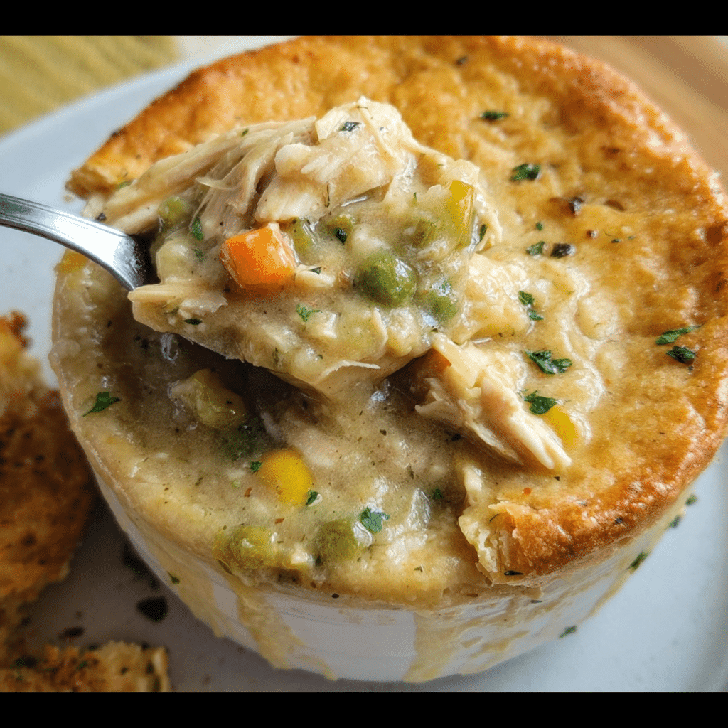 Slow Cooker Chicken Pot Pie