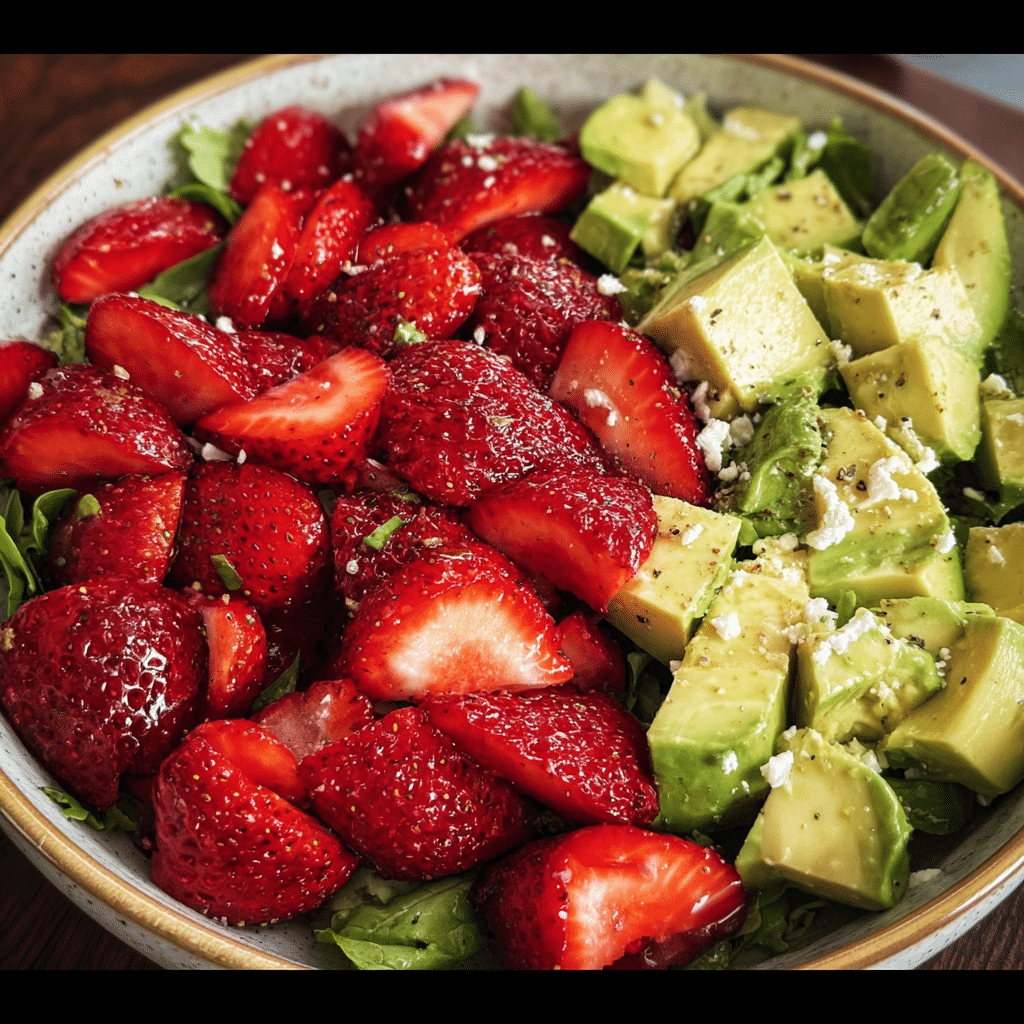 Strawberry Avocado Salad