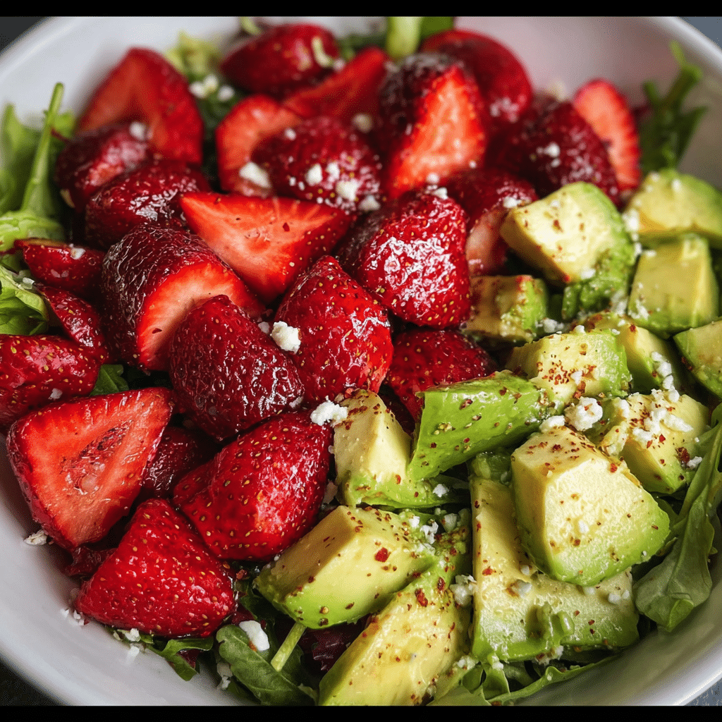 Strawberry Avocado Salad