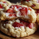 Strawberry Cheesecake Cookies