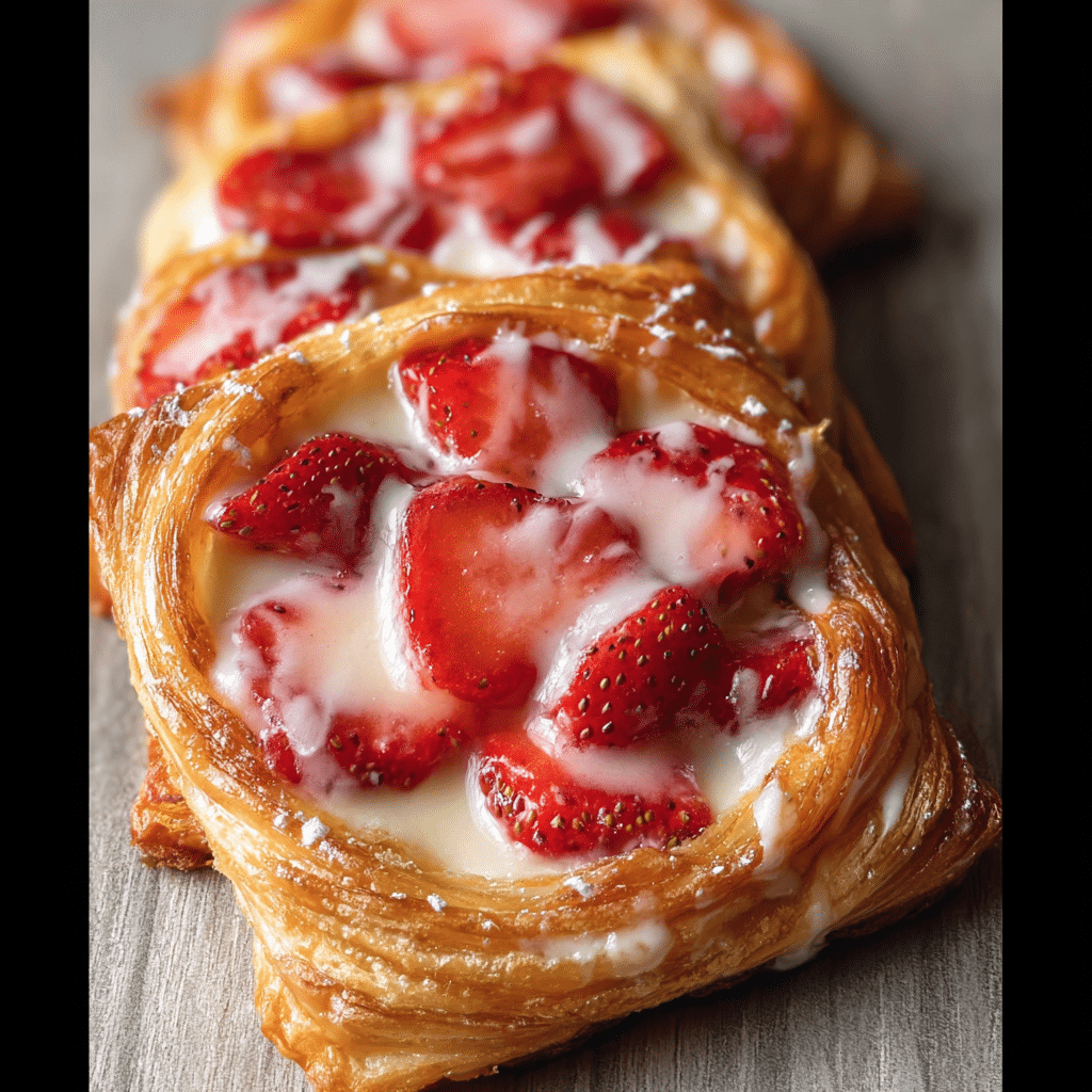 Strawberry Danish