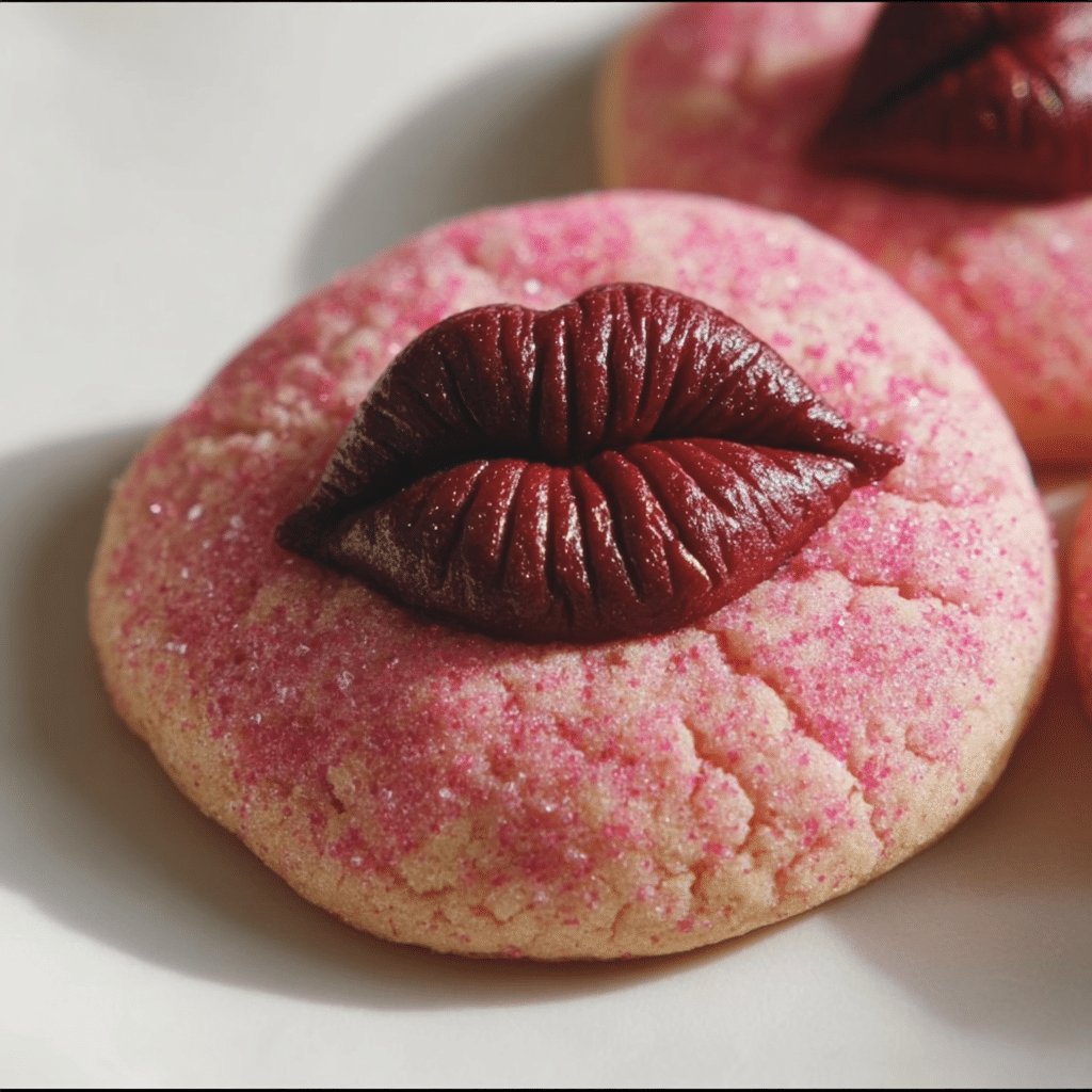 Strawberry Kiss Cookies