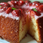 Strawberry Pound Cake