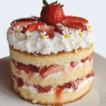 Strawberry Shortcake Layer Cake
