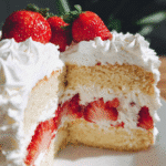 Strawberry Whipped Cream Cake