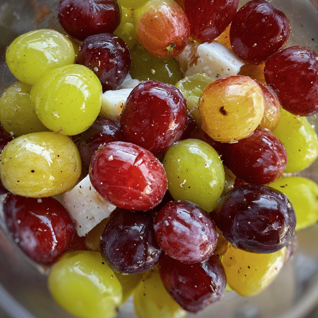 The Best Grape Salad