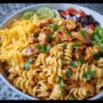 Zesty Chicken Enchilada Pasta Salad