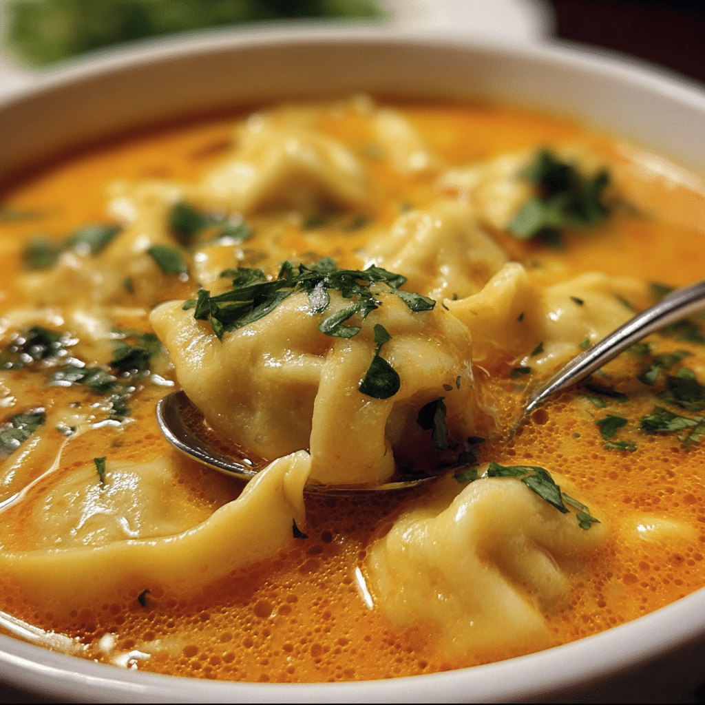 Best Curry Dumpling Soup