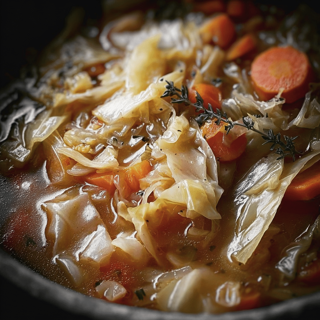 Cabbage Fat Burning Soup