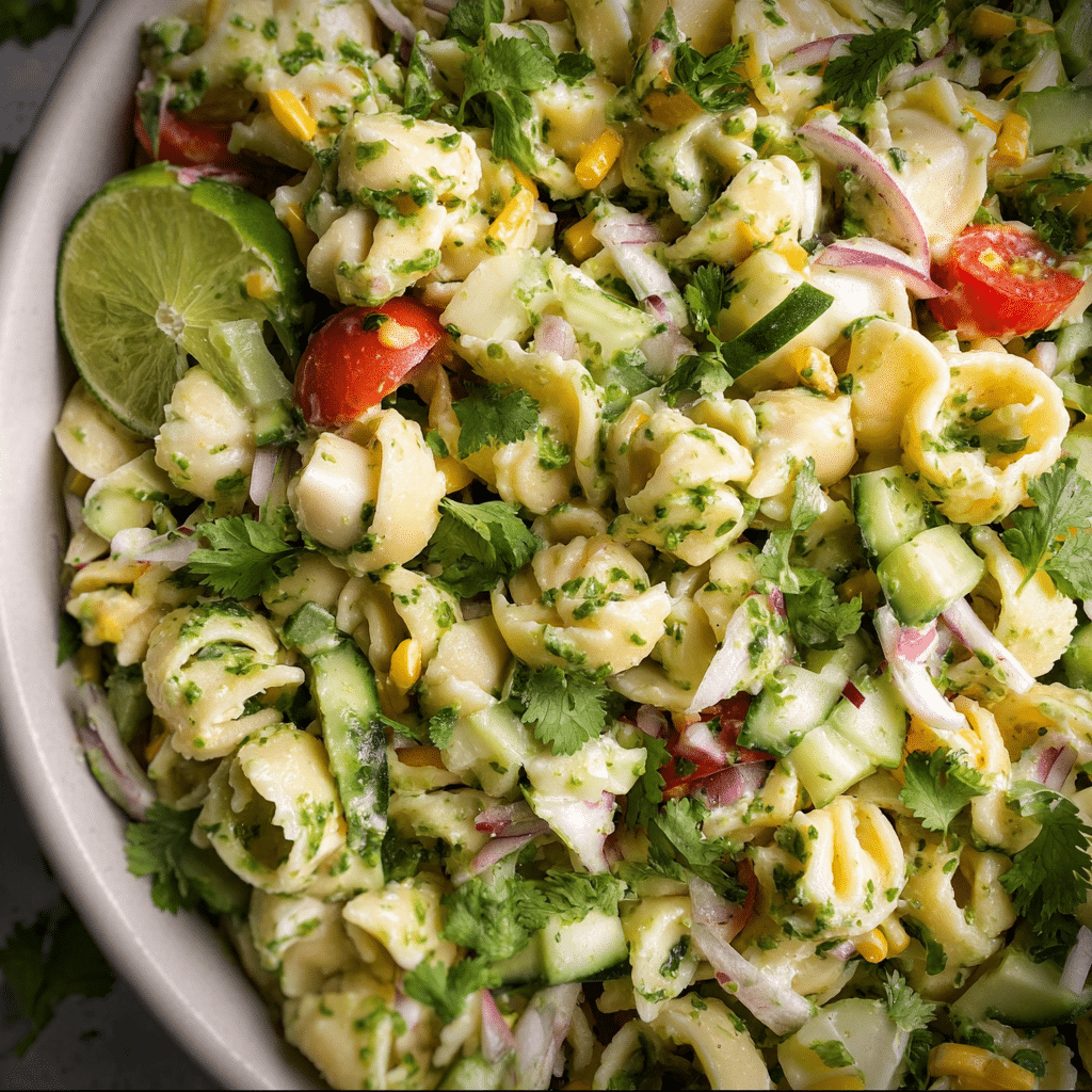 Cilantro Lime Pasta Salad