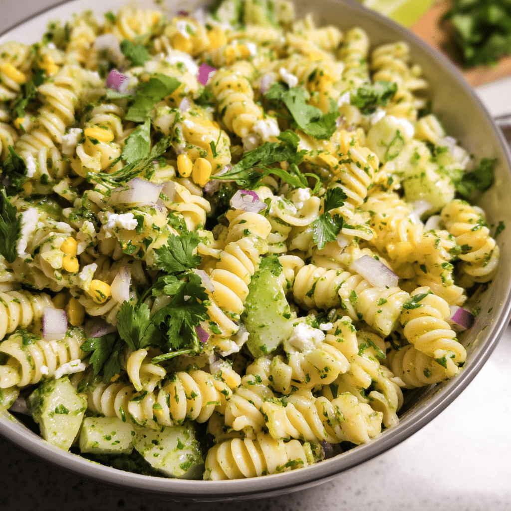 Cilantro Lime Pasta Salad