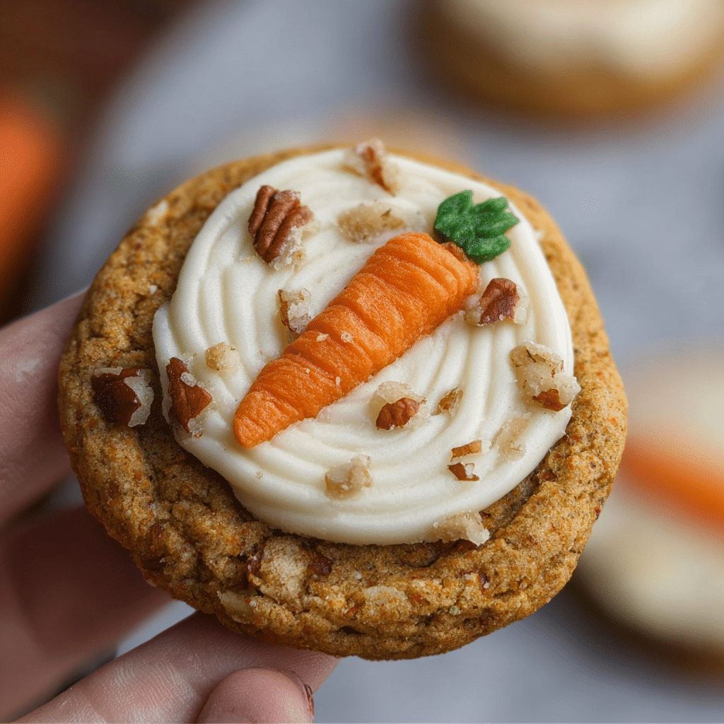 Crumbl Carrot Cake Cookies