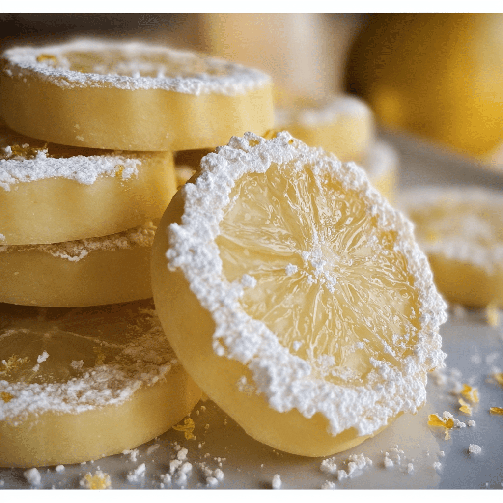Delicate Lemon Meltaway Cookies