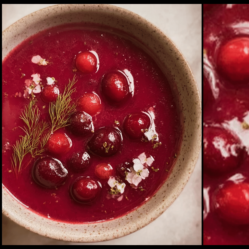Hungarian Cold Cherry Soup