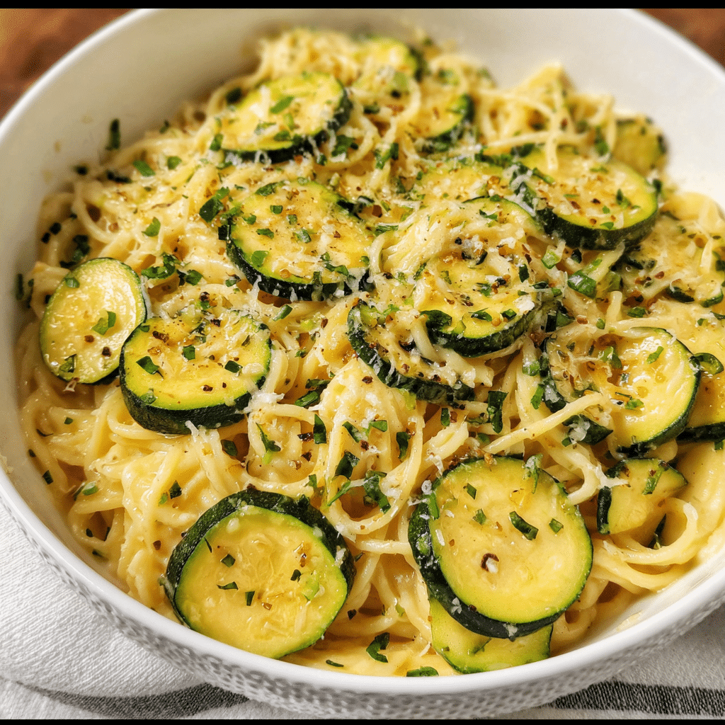 Lemon Zucchini Pasta