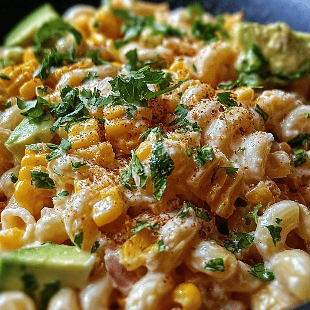 Mexican Street Corn Pasta Salad