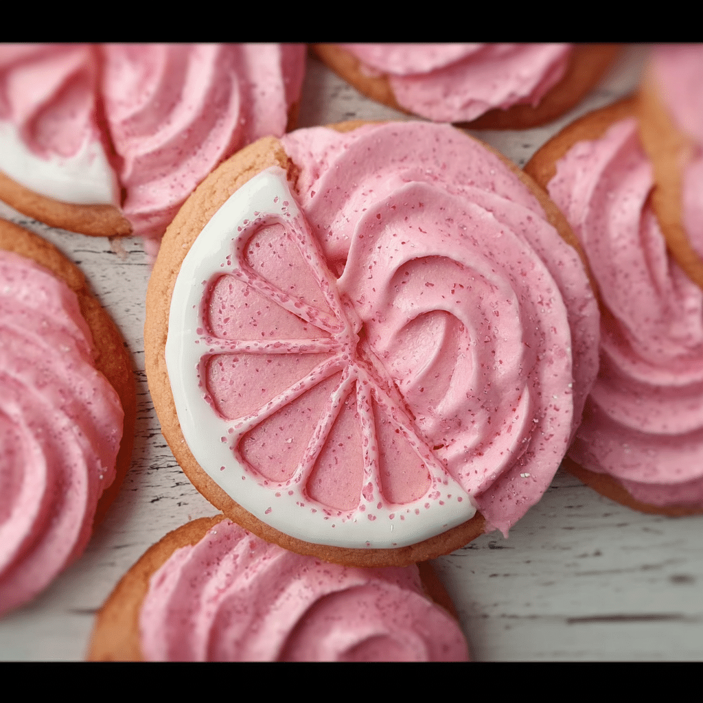 Pink Lemonade Cookies