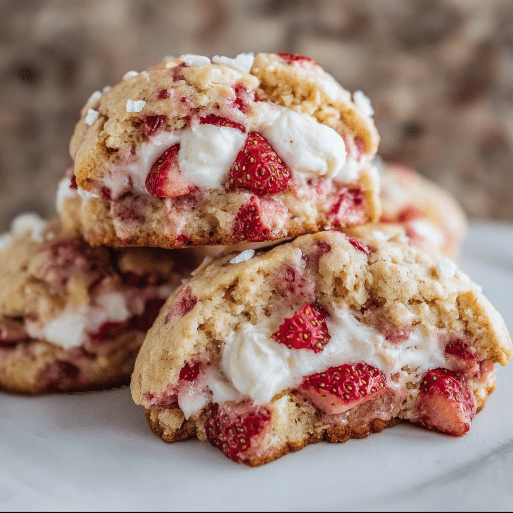 Strawberry Shortcake Cookies