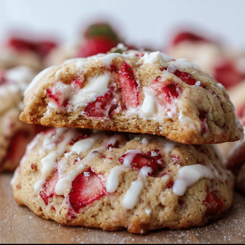 Strawberry Shortcake Cookies